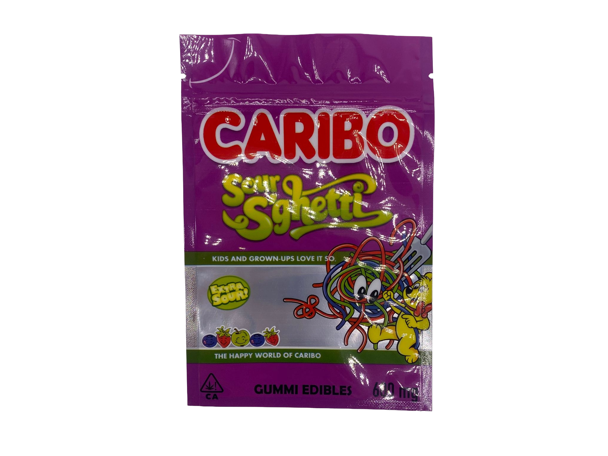 Caribo - Sour S'ghetti 600mg